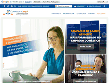 Tablet Screenshot of domesticalegal.com.br